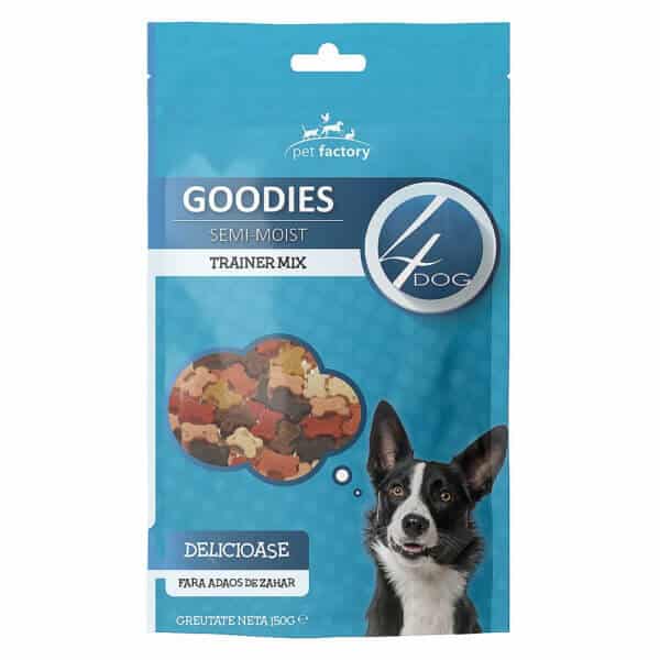 Recompense pentru câini Adult, 4DOG GOODIES Trainer, Mix, 150g