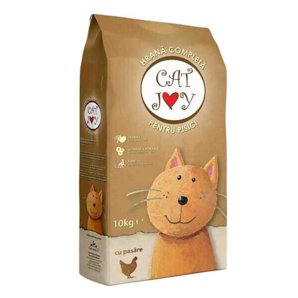 Hrană uscată pisici CAT JOY, Pui, 10kg