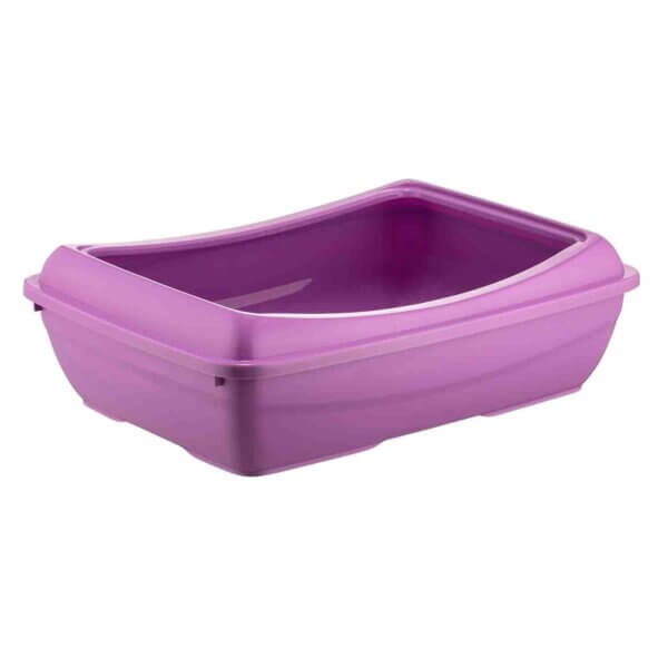 Litiera cu lopățică inclusă, Violet, 49.5x37.5x15cm