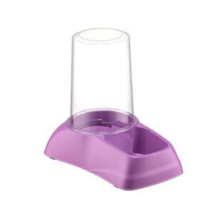 Dispenser pentru apă și mâncare, 4DOG DELUXE, Mov, 1.75L