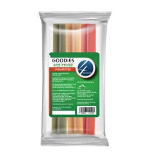 Recompense pentru câini Adult, 4DOG GOODIES, Sticks din Orez, Talie Medie, 17 cm, 3 bucăți, pungă