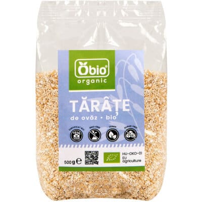 Tarate de ovaz bio 500g Obio