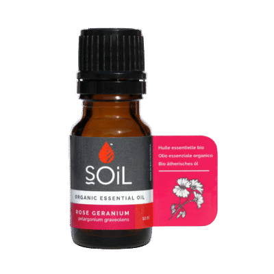 Ulei Esențial Mușcată-Trandafir Pur 100% Organic, 10 ml, SOiL