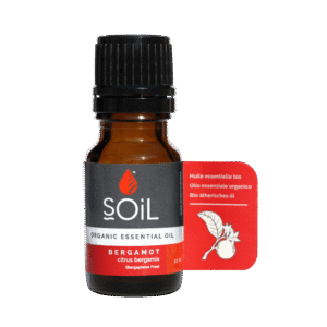Ulei Esențial Bergamotă Pur 100% Organic, 10 ml, SOiL