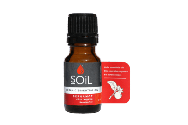 Ulei Esențial Bergamotă Pur 100% Organic, 10 ml, SOiL