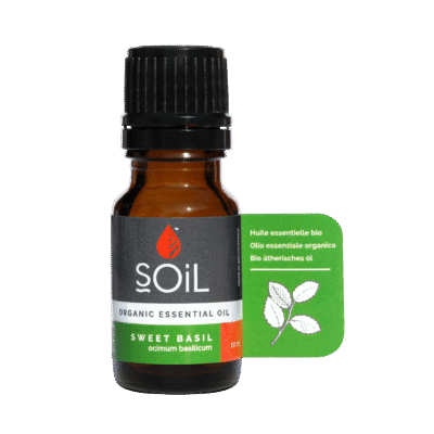 Ulei Esențial Busuioc Pur 100% Organic, 10 ml, SOiL