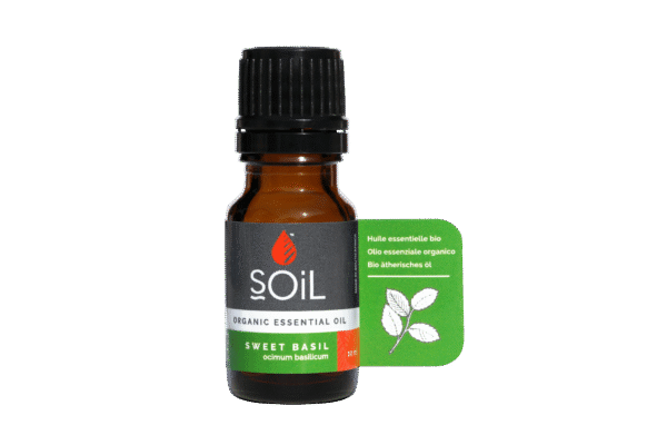 Ulei Esențial Busuioc Pur 100% Organic, 10 ml, SOiL