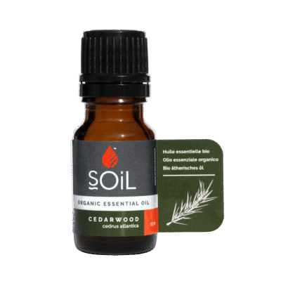 Ulei Esențial Cedru Pur 100% Organic, 10 ml, SOiL