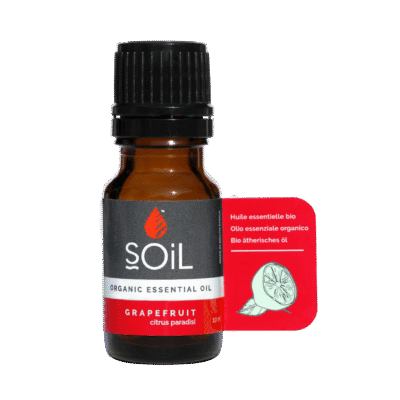 Ulei Esențial Grapefruit Pur 100% Organic, 10 ml, SOiL