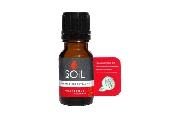 Ulei Esențial Grapefruit Pur 100% Organic, 10 ml, SOiL