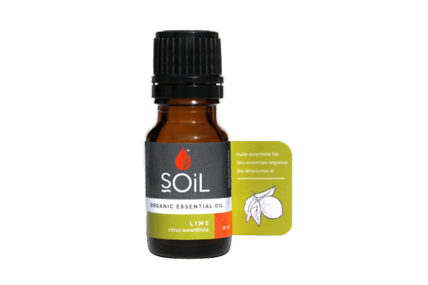 Ulei Esențial Lămâie Verde Pur 100% Organic, 10 ml, SOiL