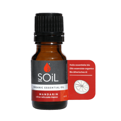 Ulei Esențial Mandarină Pur 100% Organic, 10 ml, SOiL