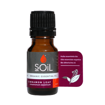 Ulei Esențial Scorțișoară Pur 100% Organic, 10 ml, SOiL