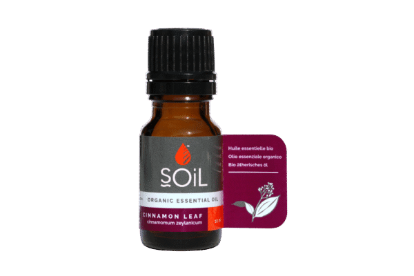 Ulei Esențial Scorțișoară Pur 100% Organic, 10 ml, SOiL