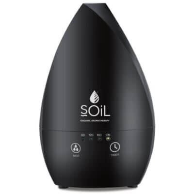 Difuzor ultrasonic pentru aromaterapie negru, 1 buc, SOiL