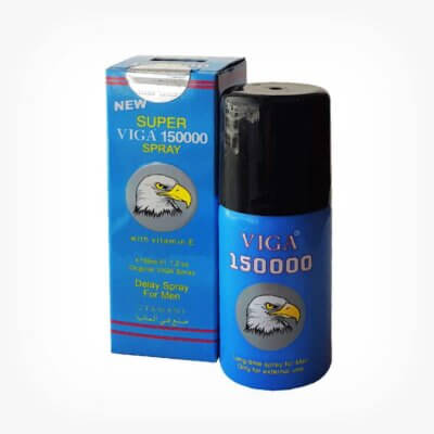 Spray SUPER VIGA 150000 Blue, Delay Spray for Men, 45 ml