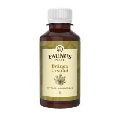 Tinctură de Brânca‑ursului, 200 ml, Faunus Plant