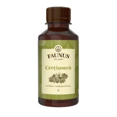 Tinctură de Crețișoară, 200 ml, Faunus Plant