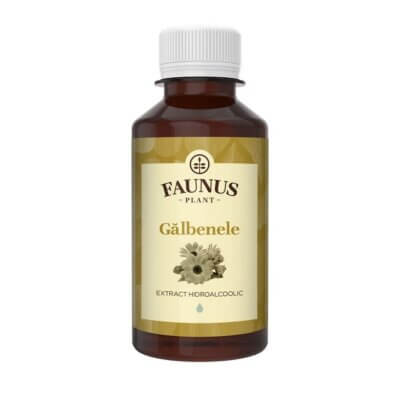 Tinctură de Gălbenele, 200 ml, Faunus Plant