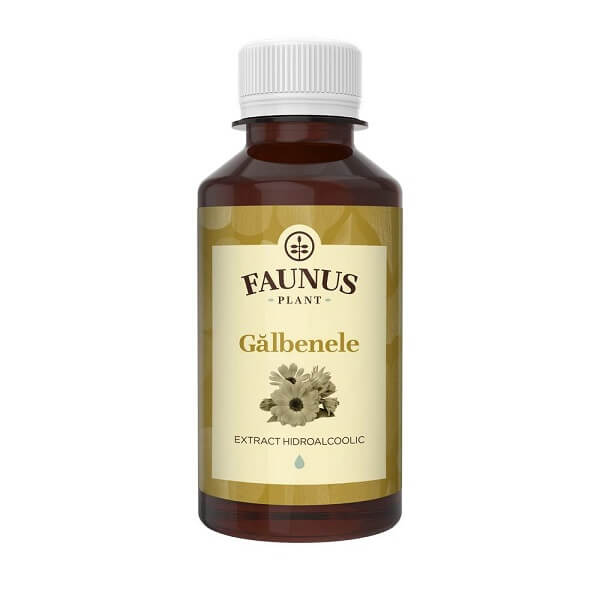 Tinctură de Gălbenele, 200 ml, Faunus Plant