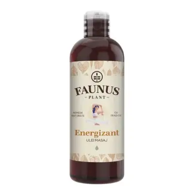 Ulei pentru masaj energizant, 100 ml, Faunus Plant