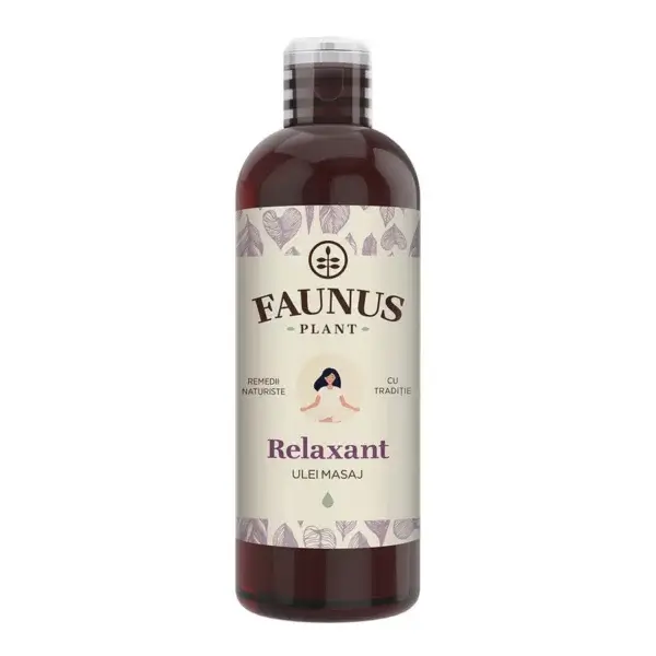 Ulei pentru masaj relaxant, 100 ml, Faunus Plant