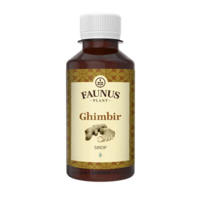 Sirop de Ghimbir, 200 ml, Faunus Plant