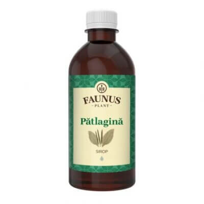 Sirop de Pătlagină, 500 ml, Faunus Plant