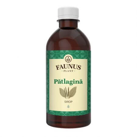 Sirop de Pătlagină, 500 ml, Faunus Plant