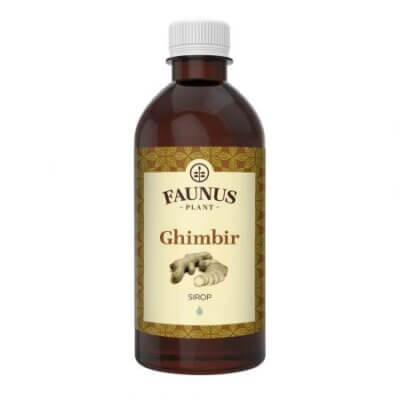 Sirop de Ghimbir, 500 ml, Faunus Plant