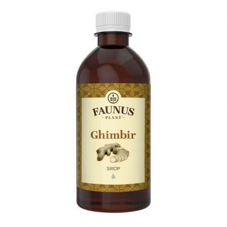 Sirop de Ghimbir, 500 ml, Faunus Plant