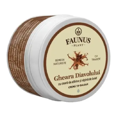 Cremă tip balsam Gheara Diavolului, 50 ml, Faunus Plant
