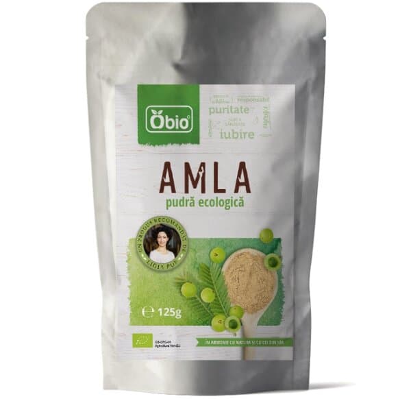 Amla pudra bio 125g Obio