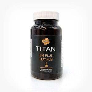 Capsule BIG Plus Platinum, 60 buc, Titan