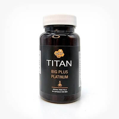 Capsule BIG Plus Platinum, 60 buc, Titan
