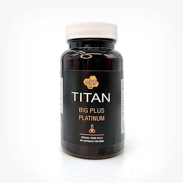 Capsule BIG Plus Platinum, 60 buc, Titan