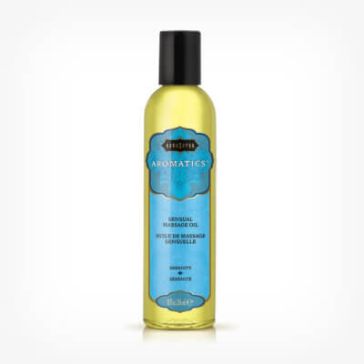 Ulei de masaj Serenity, Amber, 236 ml, Kamasutra Aromatics