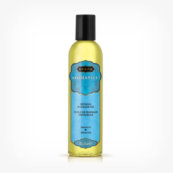 Ulei de masaj Serenity, Amber, 236 ml, Kamasutra Aromatics