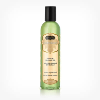 Ulei de masaj Vanilla Sandalwood, 236 ml, Kamasutra Naturals