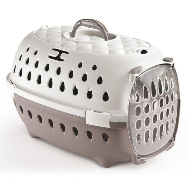 Cușcă transport STEFANPLAST Gulliver Chic Grey, 50x34x32cm