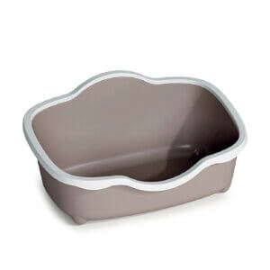 Litieră STEFANPLAST Chic, Alb Crem, 56x38,5x26