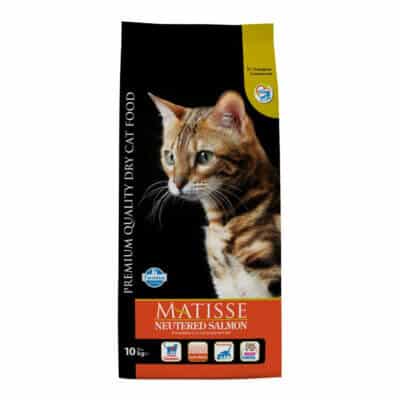 Hrană uscată pisici MATISSE, Sterilizat, Somon, 10kg