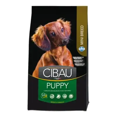 Hrană uscată câini CIBAU Mini Puppy, 2,5kg