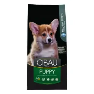 Hrană uscată câini CIBAU Medium Puppy, 12kg