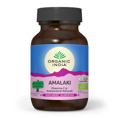 Amalaki, Vitamina C şi Antioxidanţi Naturali, 60 capsule, Organic India