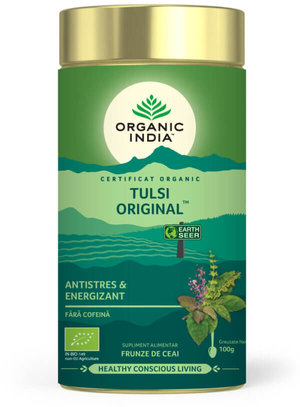Ceai Tulsi Original, 100g, Organic India