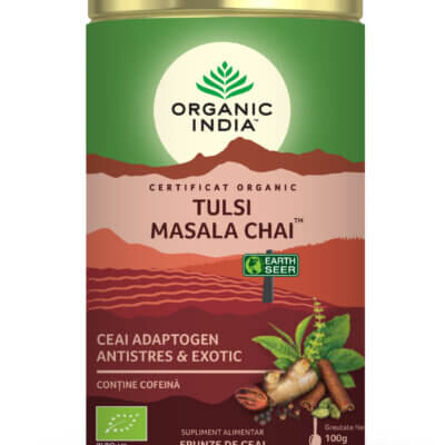 Tulsi Masala Chai, 100g, Organic India