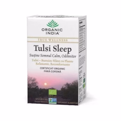 Tulsi Sleep Ceai, 18 plicuri, Organic India
