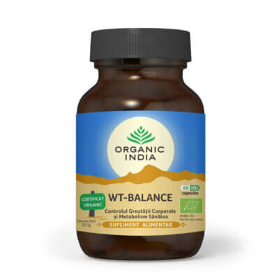 Wt-Balance Metabolism Sănătos, 60 capsule, Organic India