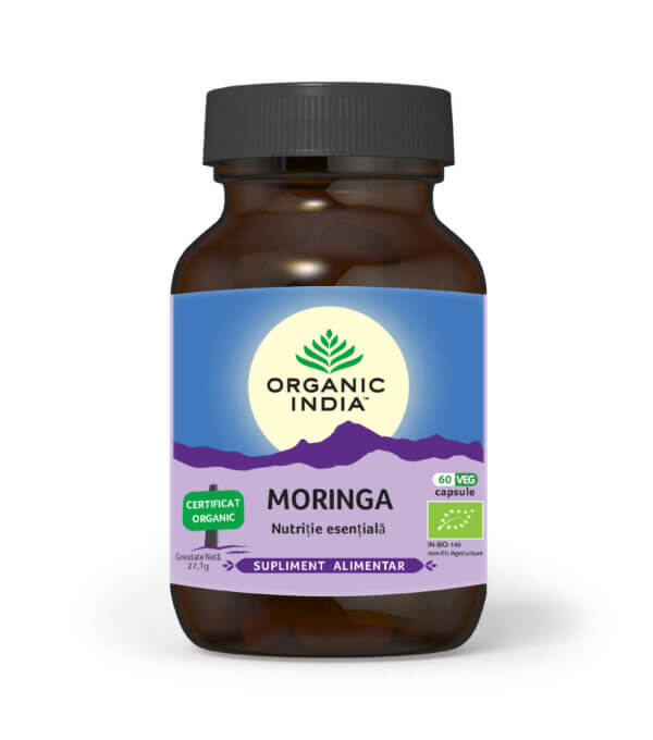 Moringa Bio, 60 capsule, Organic India